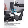 TOPCABIN Bike Grips Double Lock on Locking Bicycle Handlebar Grips