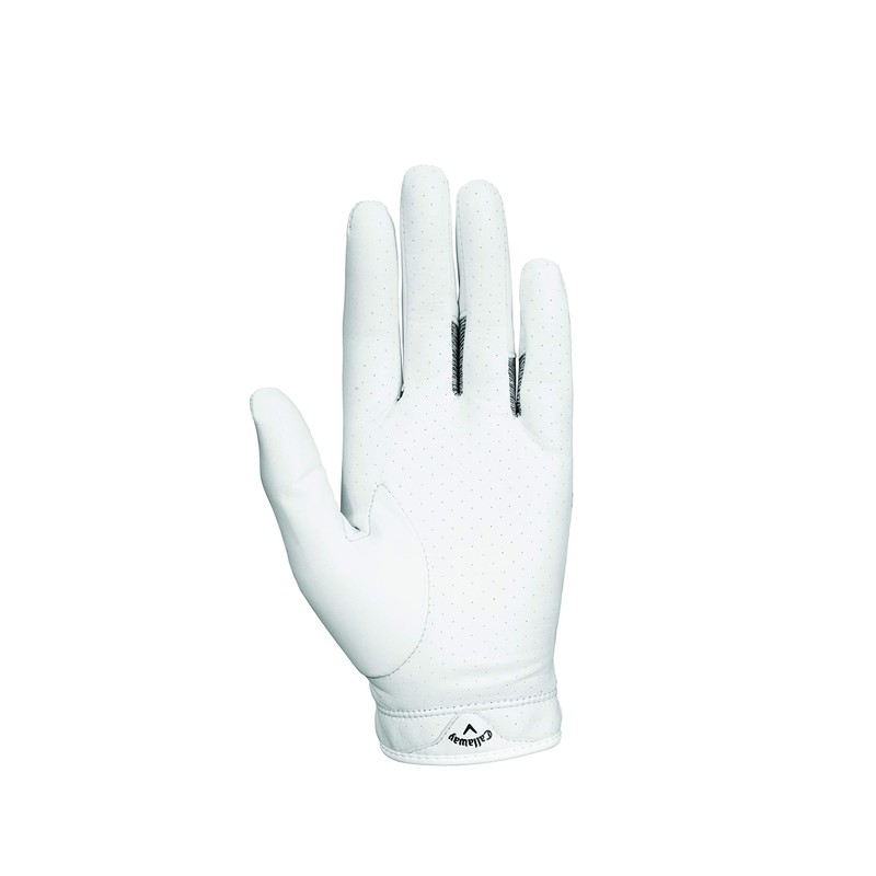 Callaway Golf Ladies Apex Tour Glove 2020, M, White