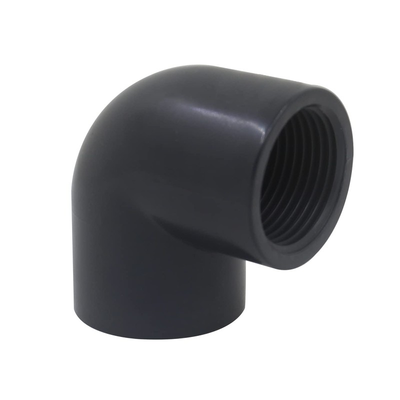 PVC Threaded Elbow 90 Degree Pipe Connector Pool Pipe Fittings