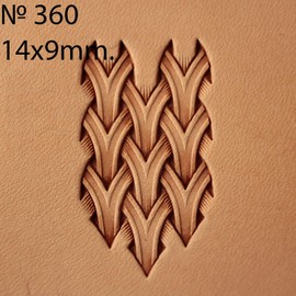 Basket Weave Leather Stamp Tool Stamps Stamping Carving Punches Tools Craft Leathercrafting