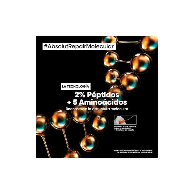 L'Oréal Professionnel Absolut Repair Molecular Shampoo 300ml
