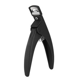 Professional Acrylic False Nail Clippers for Acrylic Nails, Black Nail Tip Cutter Nail Manicure Tool for Salon Home Nail Art