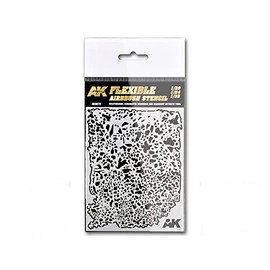 AK Interactive - Flexible Air Brush Stencil (1/20 1/24 1/35)