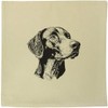 Azeeda 40cm x 40cm 'German Shorthaired Pointer' Canvas Cushion Cover