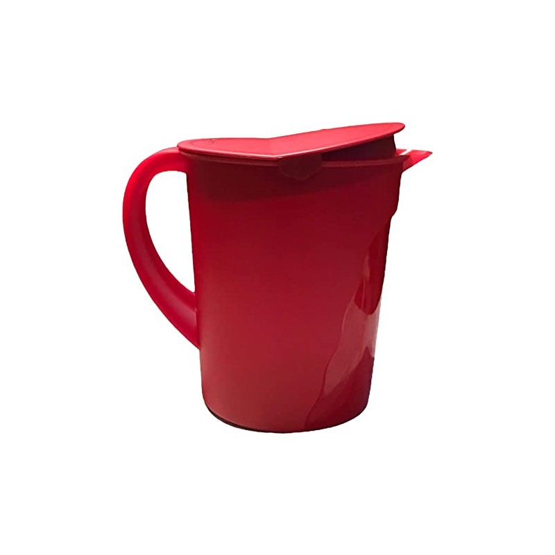 Tupperware Impressions 1 Gallon Pitcher Red