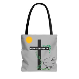 Shepherd's Flock - the tote bag for the one lost sheep - Size: Small