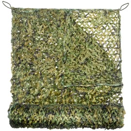 FLYEGO GEN 2 Camo Netting Camouflage Netting Hunting Blind Camo Net Camouflage Nets Military Surplus for Shooting Party Decoration Photograph Car Cover Sunshade（20ftx20ft, Woodland）