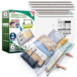 TAILI Compression Bag, Clothes Compression Bag, Futon Compression Bag, Vacuum-saving, Clothes, Storage Bag, Space Saving, Dustproof and Moisture-Proof, Mattress, For Cushions, Stuffed Toy, Small