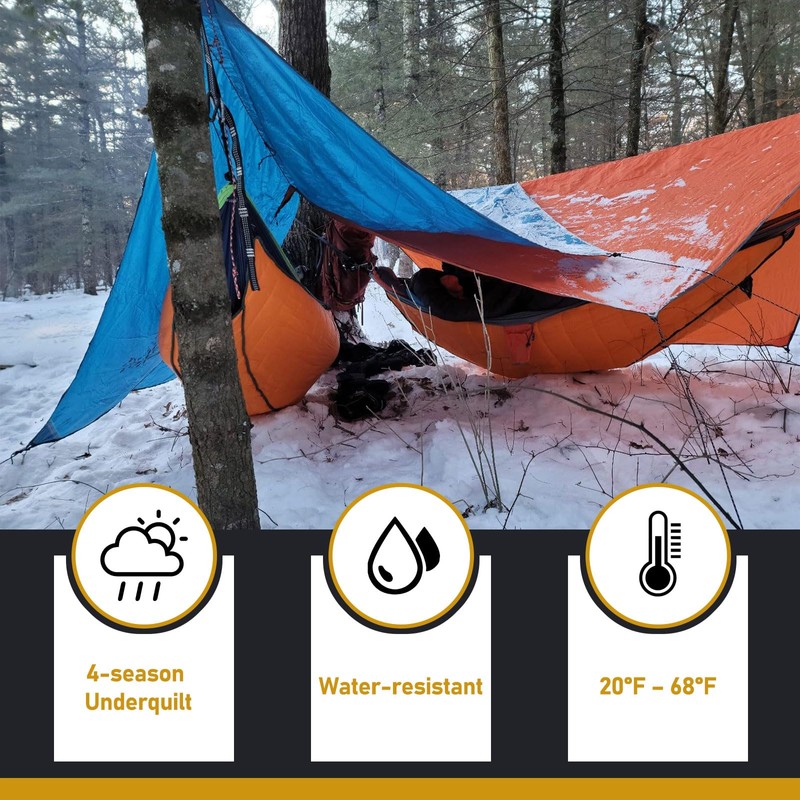 AYAMAYA Single & Double Hammock Underquilt Full Length Big Size