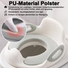 LZQ Children's Toilet Seat Toilet Attachment for Children 1-8 Years,