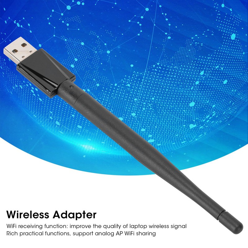 ZAPO Wireless Network Card 600M WIFI Receiver Computer USB Adapter