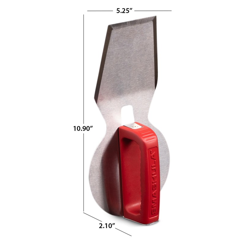 Presto Smashula 09516 Stainless Steel Burger Press and Spatula