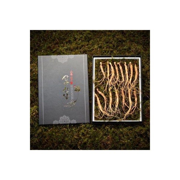 Luxury gift wrapping 15 roots of wild ginseng camphor ginseng / 고급선물포장 심봤다 삼 산양산삼 장뇌삼 15뿌리