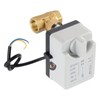 Motorized Ball Valve Electrical 2 Way Normally Open Manual Automatic