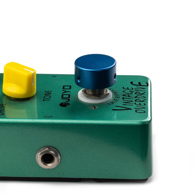 DIAO79NI Footswitch Topper Guitar Metal Pedal Button Caps with 1