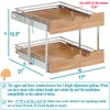 OCG Pull Out Cabinet Organizer 17" W x 21" D,