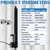 KM-LINEARTECH 20 Inch 20" 500mm High Speed 1.34"/s 34mm/s 400N