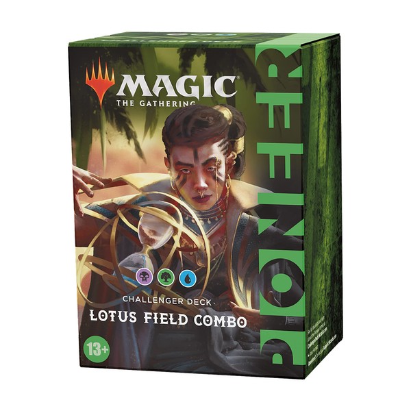 Magic: The Gathering Pioneer Challenger Deck 2021 – Lotus Field Combo (Black-Green-Blue), 13+ years