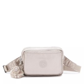 Kipling Women’s Abanu Multi Crossbody Bag, Lightweight, Adjustable Nylon Waist Pack with Multi-Compartment Zip Pockets