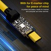 Type C Extension Cable Support PD3.1 140W Fast Charging 20Gbps