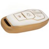 HEYEZQTY - Funda protectora de 4 botones sin llave para