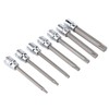7Pcs 3/8inch Drive Extra Long Torx Star Bit Socket Set