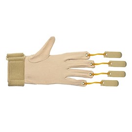 CanDo Deluxe Finger Flexion Glove, Left, Large/X-Large