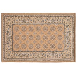 Insiman Entrance Mat, Scandinavian-Style, Indoor, Washable, Stylish, Carpet, Door Mat, Mud Remover, Gobelin Weave, Non-Slip, Compatible with Floor Heating, 19.7 x 31.5 inches (50 x 80 cm), Commercial Use, Home Use, Office, Dark Beige