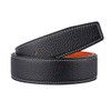 Vatee's Reversible Genuine Leather Belt Without Buckle for Men Replacement