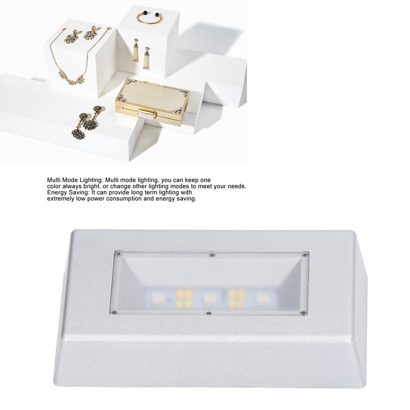 Zerodis LED Display Base,Color Show Stand Lighted Display Plate Rectangle