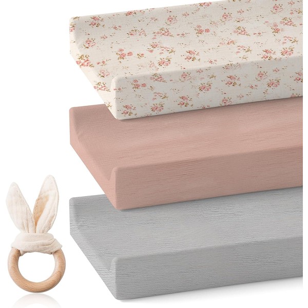 Mamimami Home Baby Mattress Protector Fitted Sheet Pack of 3