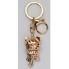 SunAge Keychain Cat Jewelry Rhinestone Cat Design Cute Key Chain