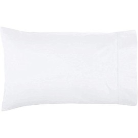 Trend Bedding Mart Oversize Pillow Case Extra Large Fits Even The Fluffiest Pillows Including The Pancake Pillow Extra Tall Pillowcase Luxury 100% Egyptian Cotton 600 Thread Count(Queen, White)