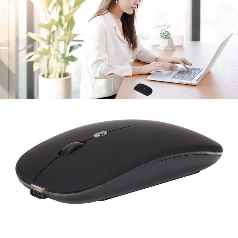 2.4GHz Wireless Mouse 10M Connection 1600 DPI Rechargeable Silent Wireless