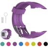Adjustable Soft Silicone Replacement Wrist Watch Strap with Tool Pins