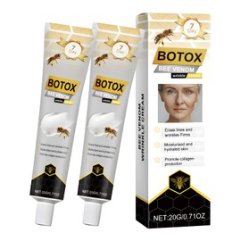 lxmtou Bee Venom Cream for Face Wrinkle Removal Firming Lifting Moisturizing Anti-Aging Skin Recovery for All Skin Types 2PCS