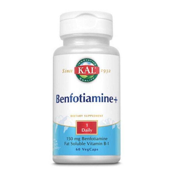 Kal 150 Mg Benfotiamine Plus Tablets, 60 Count