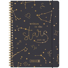 BRUNNEN School Calendar 2025/2026 "Stars" | A5, Paper