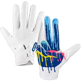 Grip Boost Peace Stealth 6.0 Boost Plus Football Gloves - Adult Sizes (Crucial, X-Large)