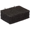 Woodluv Storage Boxes with lid, Storage Baskets Woven storage baskets