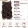 SEGO 3/4 Full Head Clip in Hair Extensions Long Wavy