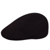 Kangol Herren Seamless Wool 507 Flache Kappe, Braun (Espresso), XL