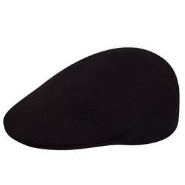 Kangol Herren Seamless Wool 507 Flache Kappe, Braun (Espresso), XL