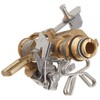 Orbit 55032 1/2" BRS Sprinkler Head, Connection, Silver and gold