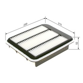 Bosch S0208 - Luftfilter Auto