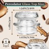 4Pcs Coffee Percolator Glass Top Replacement - Percolator Glass Top