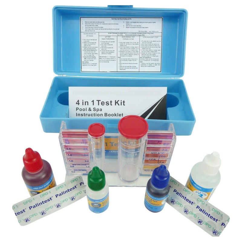 4in1 Test KIT Swimming Pool & Spa Water Professional Test