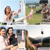 yAyusi Extendable Mini Selfie Stick, Portable Pocket Selfie Stick with