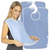 Vive Adult Bibs (2 Pack) - Waterproof Apron Set for