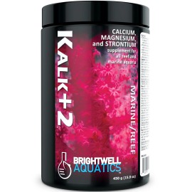 Brightwell Aquatics Kalk+2 450 grams Calcium Magnesium Strontium Reef Supplement